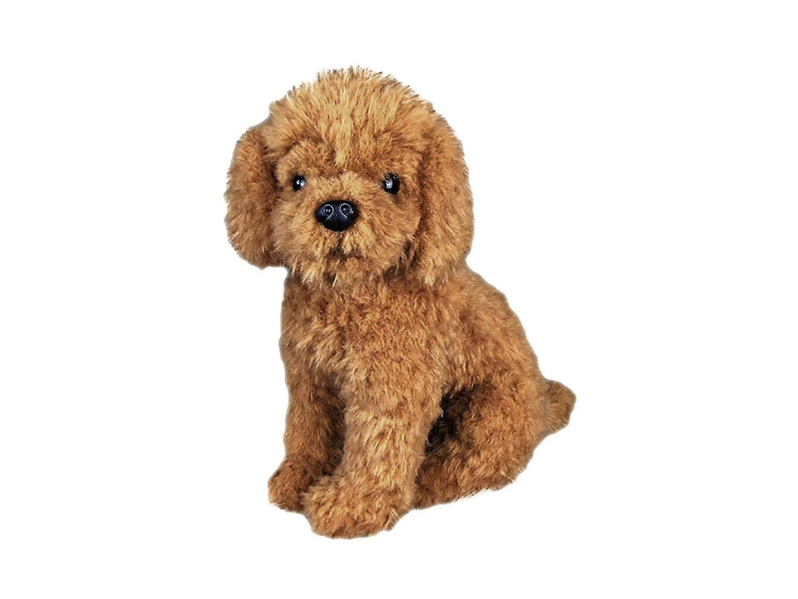 Labradoodle De Pelúcia Realista Macio Confortável Para Crianças 12 Polegadas Lavável