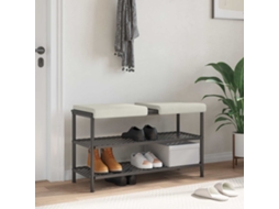 Vidaxl Almofada De Banco 2 Unid. Veludo Creme Profundidade 35 Cm