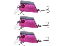 Lure (simulated Bait Rocker Fake Bait) Square Mini Rocker Fatty Hook Lure Fake Bait Fish Bait 5