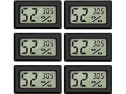 Lurelia Termohigrómetro Lr44, Digital, Ecrã Lcd, Interior/exterior, A Pilhas