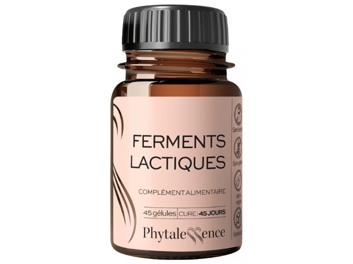 Fermentos Lácticos 45 Cápsulas PHYTALESSENCE