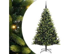 Conjunto 1 Árvore De Natal Vidaxl Verde Pvc (180 Cm)