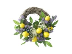 Coroa de Lavanda e Limão para Porta LAXISCREED