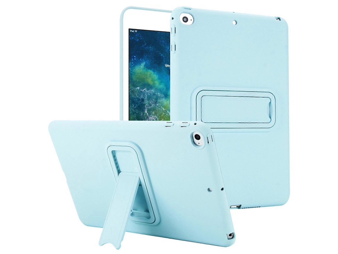 Capa Tkdaddy para iPad Mini 7.9/Mini de 4 camadas em TPU com suporte, Azul-bebê Hengrongshen (2019)