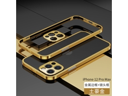 Capa de lente com moldura metálica para iPhone EOOCOO