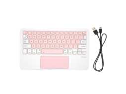 Teclado Com Touchpad Sem Fio Bt Recarregável Para Ios