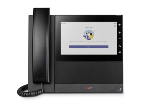Telefone Poly Ccx 600 Bmp Ms Poe-E HP POLY VIDEO