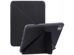 Capa Protetora De Couro Para Ipad Pro 11 Com Suporte De Origami E Compartimento Para Lápis Slowmoose (2024)