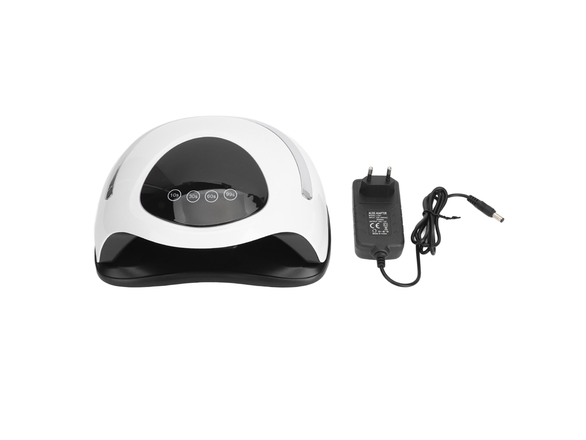 Lâmpada De Unhas Com Tela Tática 180w Potência Alta 60 Chips Led Secador Uv Led Para Manicure