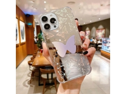 Capa De Celular Espelhada Colorida Para Iphone 14 Pro Max