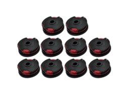 Carretel de linha B3I com 10 peças para aparador de grama HYPER TOUGH, WORX, nylon, modelo Z1R, HT18