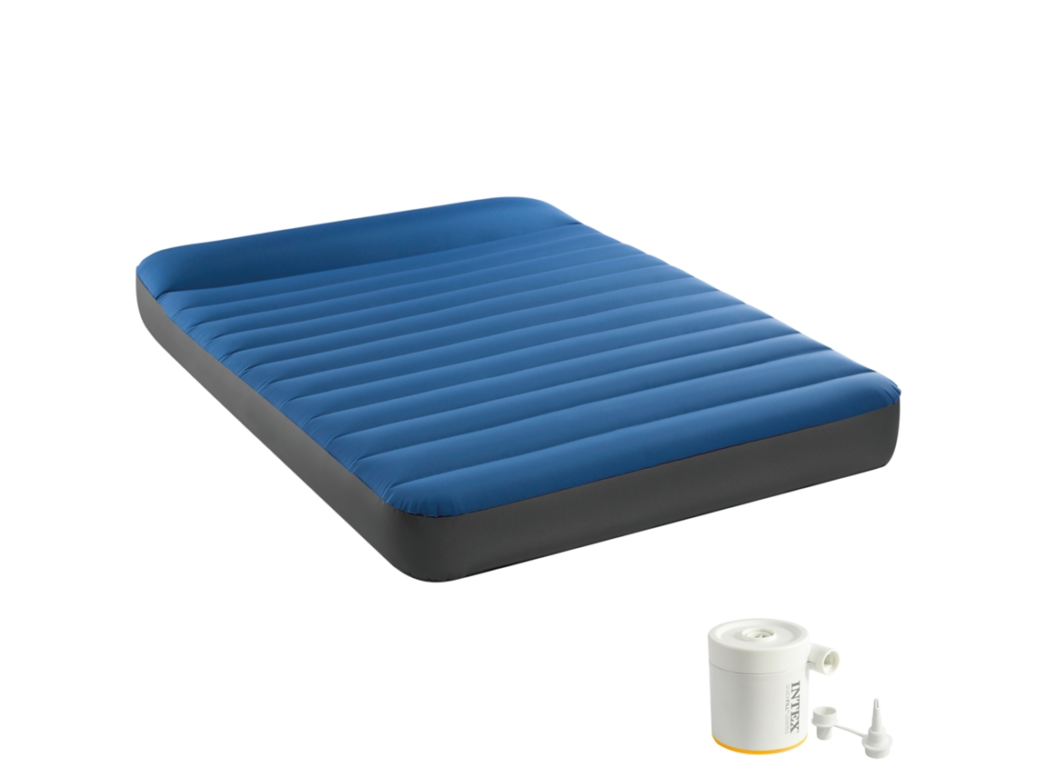 Colchão Inflável Duplo Truaire Camping Matress C/Inflador Incluído INTEX