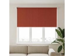 Vidaxl Persiana Rolô Externa Com Bloco De 90% Uv Terracota Hdpe