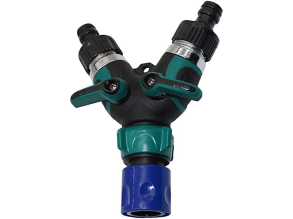 Conector de água em Y com 4 vias e rosca padrão para irrigação S/MARCA