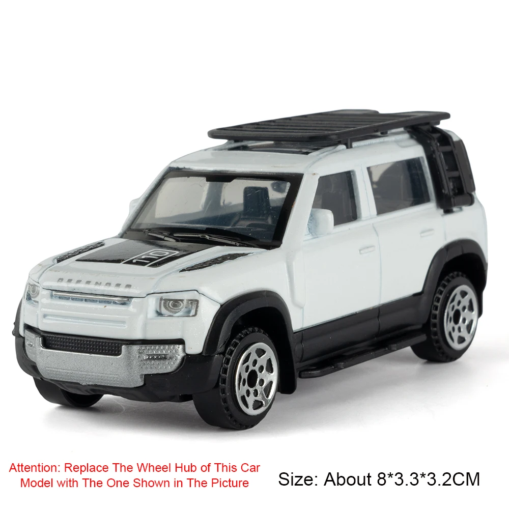 (defender Branco) Miniatura De Carro - Modelo De Brinquedo - Colecionável - Presente - Ornamento