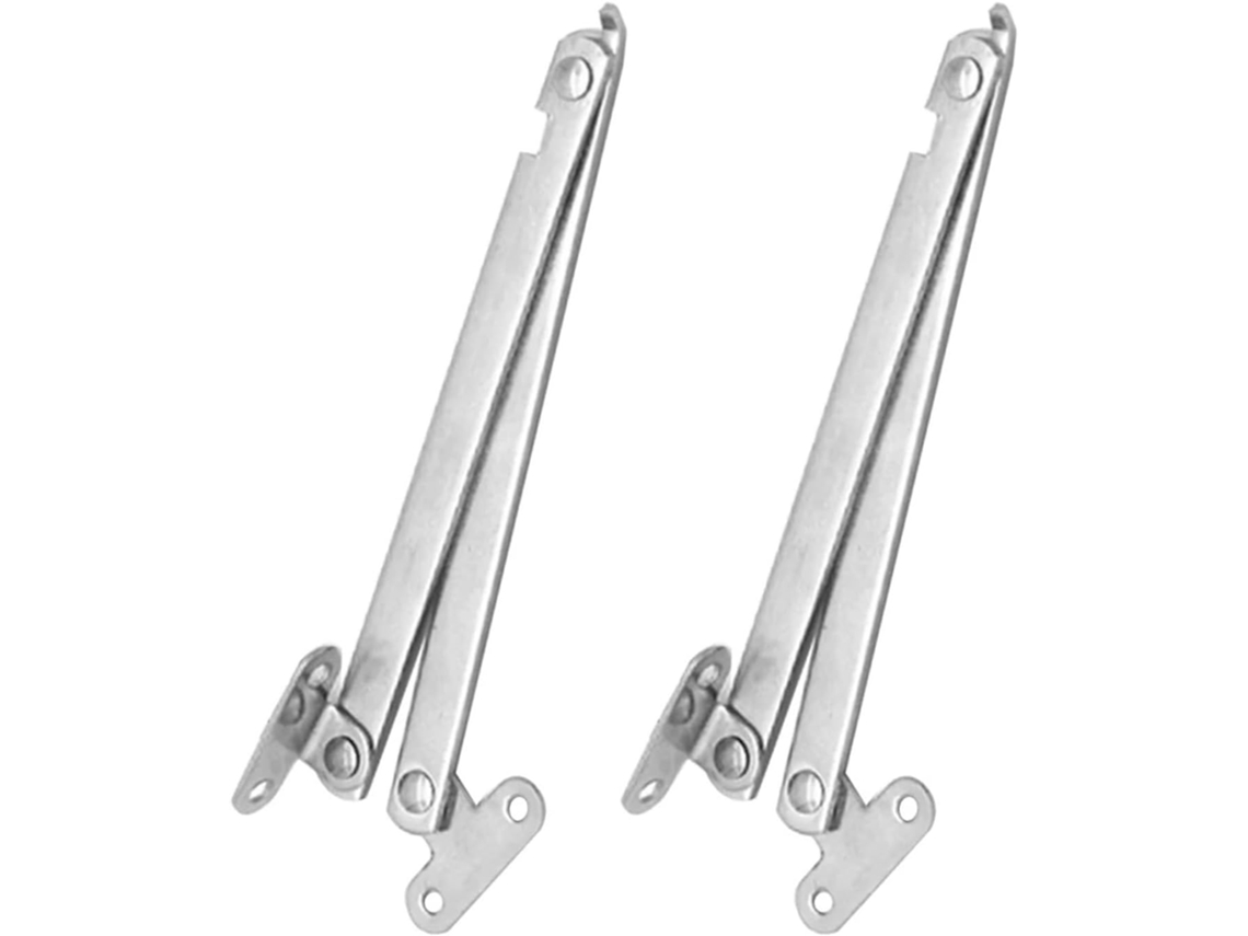 Conjunto De 2 Dobradiças Metal Para Portas Armários E Escrivaninhas