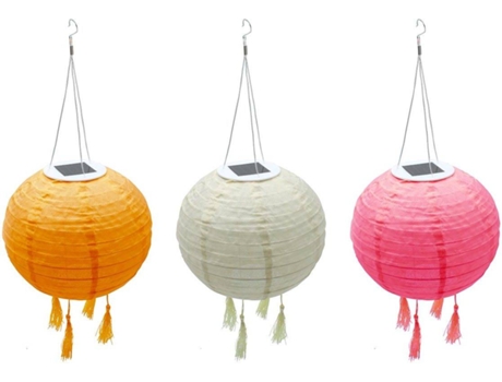 Iluminação Decorativa LUMI JARDIN (Amarelo - Nylon - 24x70 cm)