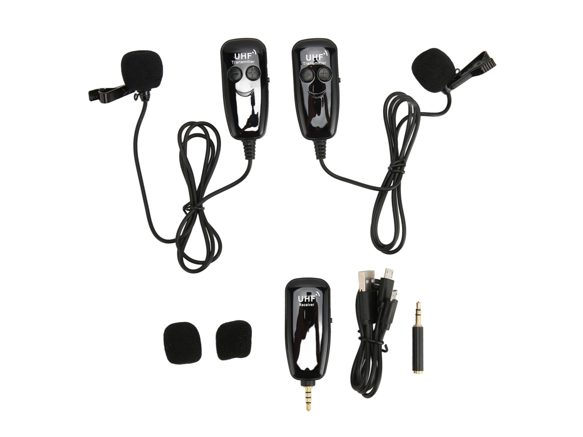 Microfone Lavalier Sem Fio LAXISCREED Uhf
