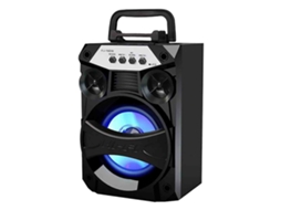 Coluna Bluetooth Wireless Portátil Subwoofer de Karaoke Square Dance