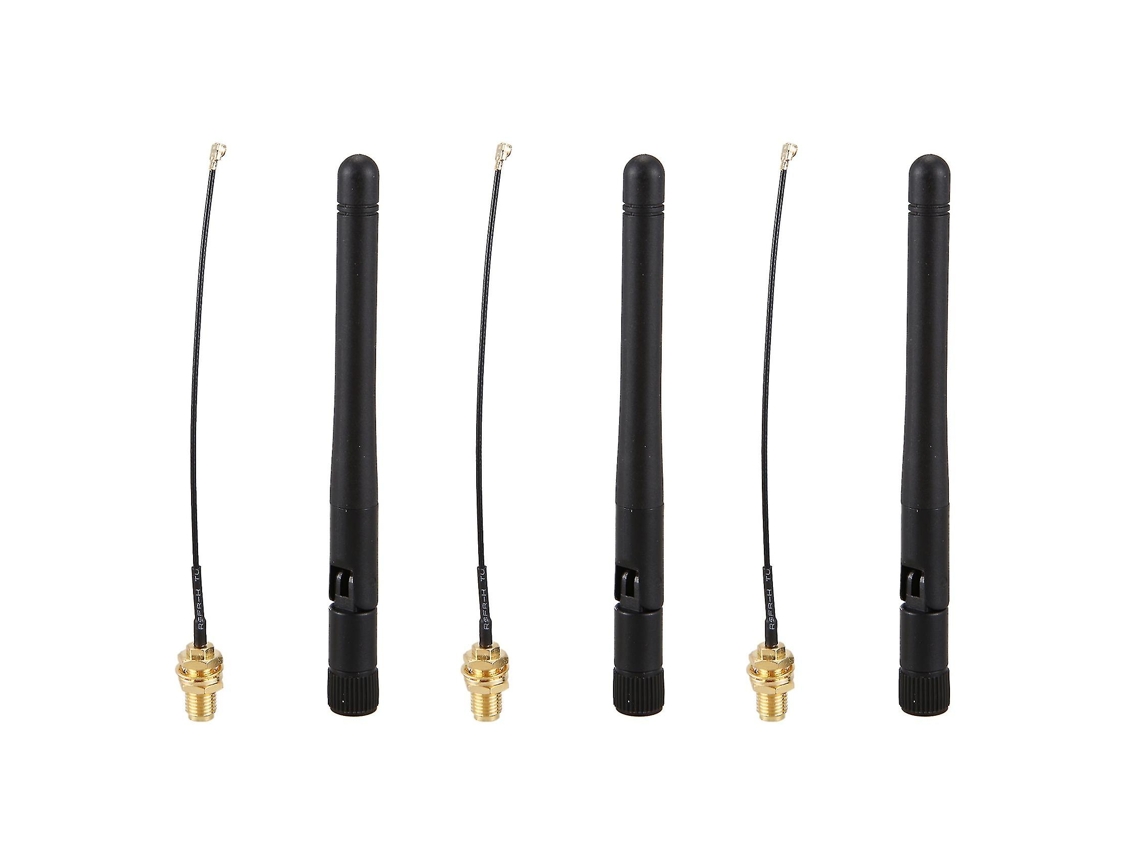 Antena Lorawan Gsm De 3x 433mhz 3dbi Com Conector Rp Sma E Vedação De Borracha Cabo Ipx Para Sma Aquaforge