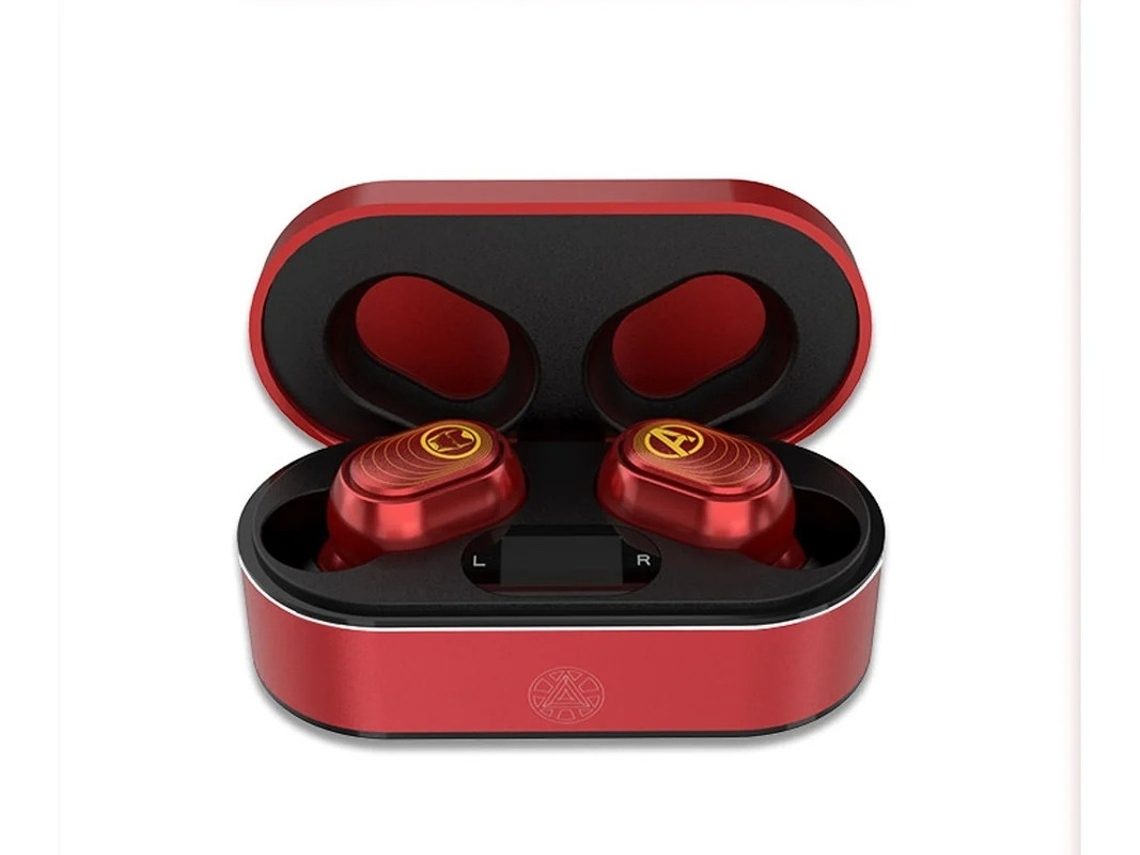 Auriculares True Wireless (bluetooth - Vermelho)