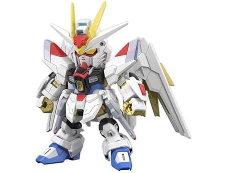 Sd Gundam Cross Silhouette Sdcs Mobile Suit Gundam Seed Freedom Mighty Strike Freedom Gundam Modelo Em Plástico Com Código De Cores Bandai Spirits