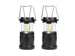 Pacote Com 2 Lanternas Led Para Acampamento, Lanternas Portáteis Brilhantes Para Sobrevivência Olysi Shop