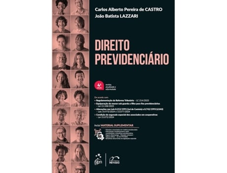 Livro Direito Previdenciário - 4 Edição 2025 De João Batista Lazzari (português Do Brasil)