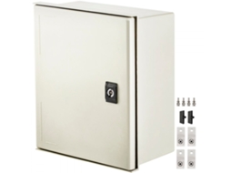 Caixa Eléctrica De Fibra De Vidro 30x25x14 Cm Ip66 Para Montagem Na Parede