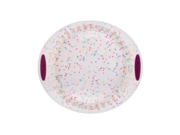 Forma Redonda De Silicone Para Pizza De 30 Cm (12 Polegadas) Em Cores De Doces, Ideal Para Decoração De Bolos, Fondant, Cupcakes, Doces, Gelatinas E C
