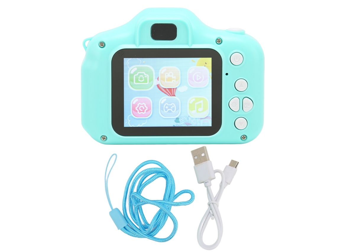 Mali câmera Infantil com Tela Ips 2.0 Polegadas Hd 1080p Mini Cartoons Adesivos de Foto Brincalhão Presente para Crianças