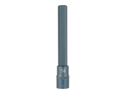 Adaptador de Soquete Hexagonal para Parafusadeira Elétrica 1/2" 150mm H14 Liga de Aço S2 | S/MARCA