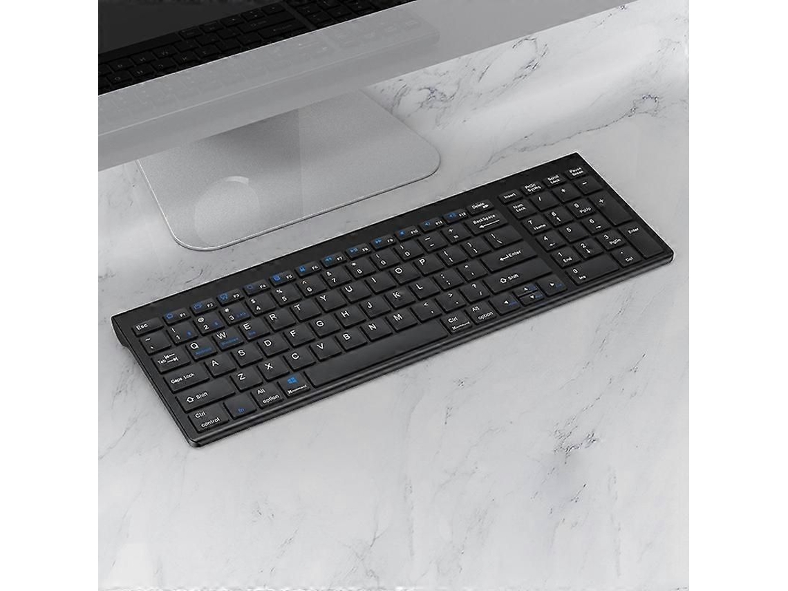 109 Teclado Bluetooth Sem Fio de Três Modos TAISHENGDA