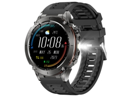 Smartwatch Esportivo Com Gps Y101, Tela Amoled À Prova Dágua De 3 Atm E Modos De Natação Ikikso (preto)
