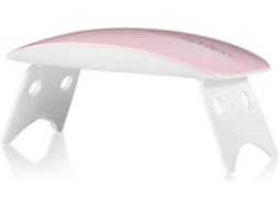 Secador de Unhas 6w Lâmpada Mini Led Light Uv Gel Folding Mouse Máquina Fototerapia Portát Il Nail Lamp Tool Rosa GOKOCO