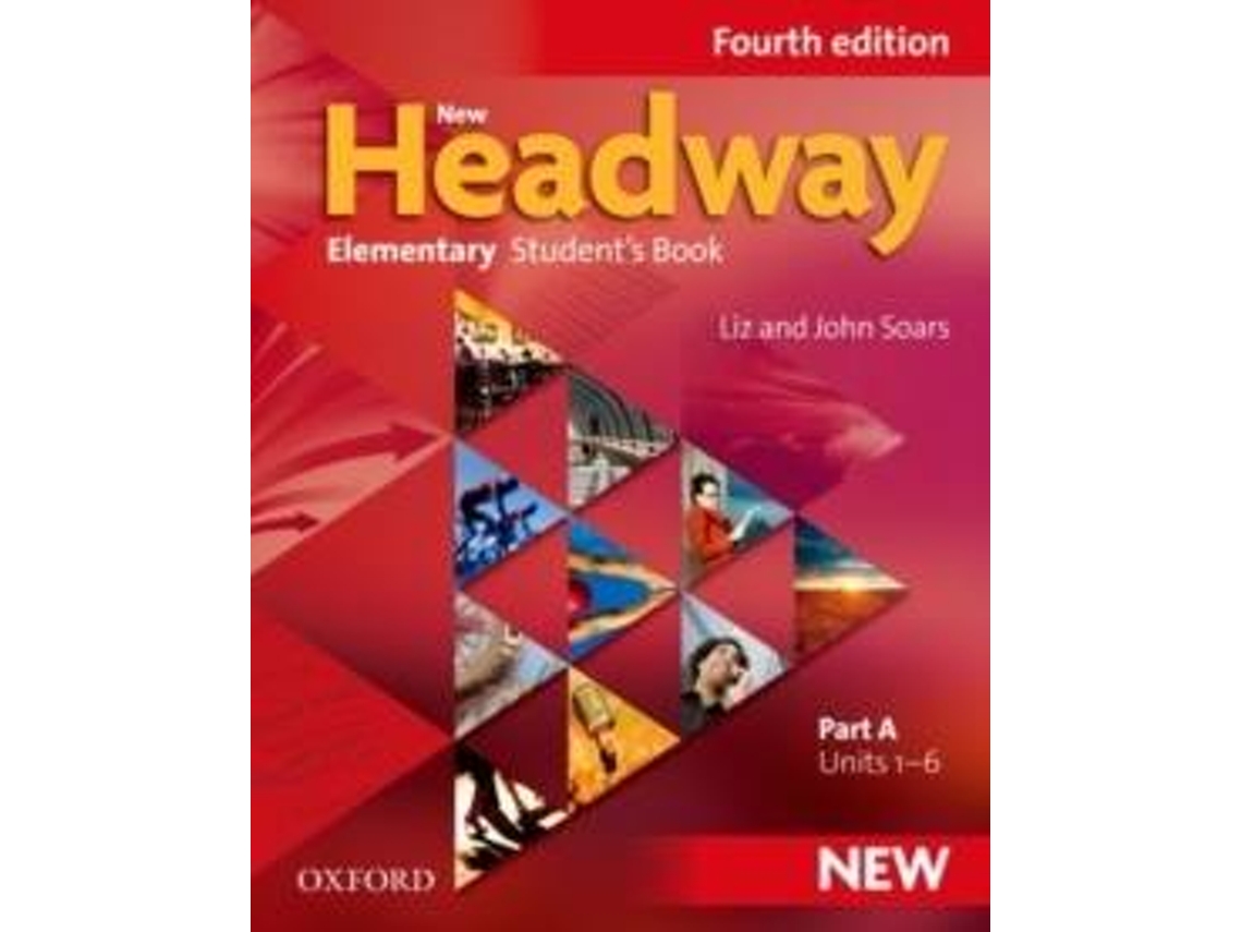 Livro New Headway Elementary A1 A2 Students Book A de John Soars e Liz Soars (Espanhol)