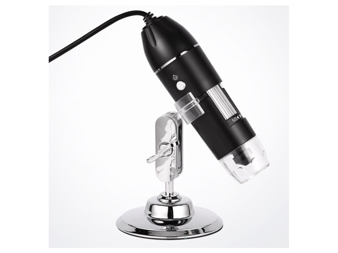 Endoscópio Com Ampliação De 50 1600x, Microscópio Digital Usb Com 8 Leds, Mini Câmera Com Gimbal Aquaforge