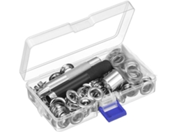 Ilhós Metálicos Para Roupas, Bolsas E Lonas. Kit De Ferramentas