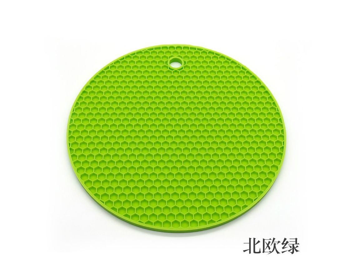 Rebe-tapete De Silicone Resistente Ao Calor Para Cozinha, Ideal Para Panelas Quentes, Suportes De Panela E Descanso De Utensílios Verdes