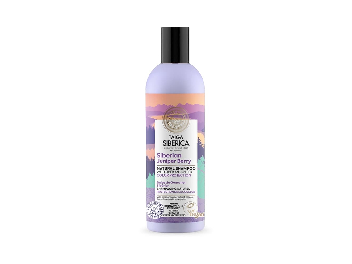 Shampoo Proteção Da Cor Com Zimbro Siberiano 270ml Natura Siberica