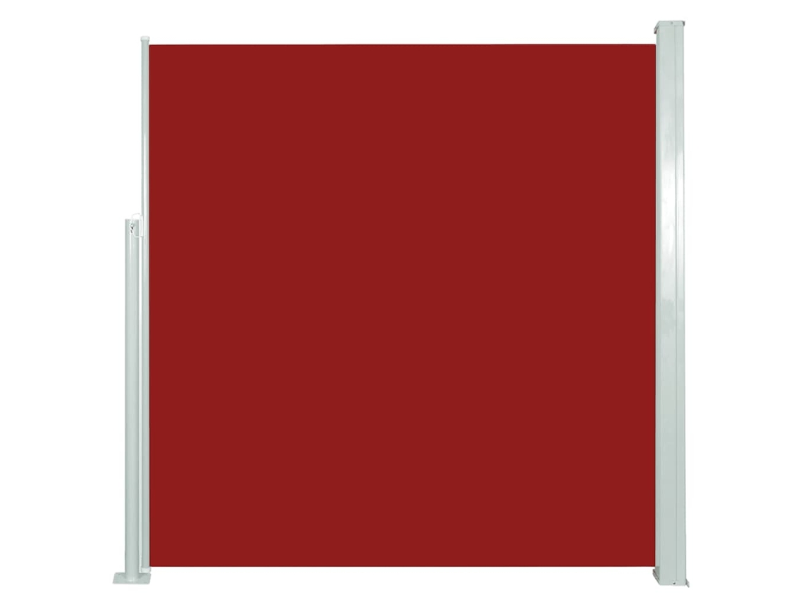 Side Awning, Side Awnings Vidaxl Vermelho Tecido (140 X 300 Cm)
