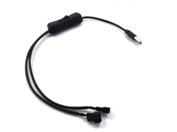 Adaptador De Alimentação Usb Para Pwm 5v Com Conector Cabo Gabinetes