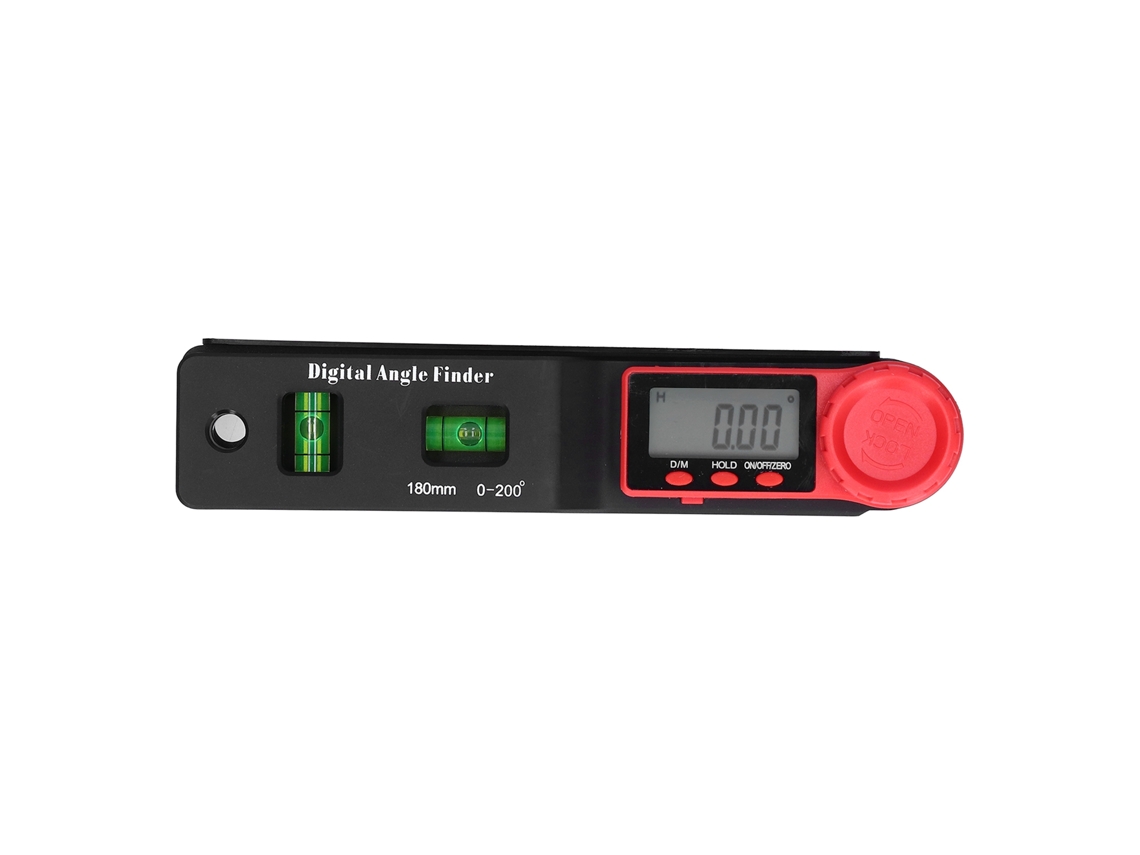 Laxiscreed Régua Digital Com Ponto De Referência Lcd, Desligamento Automático E Medição Simples E Eficiente