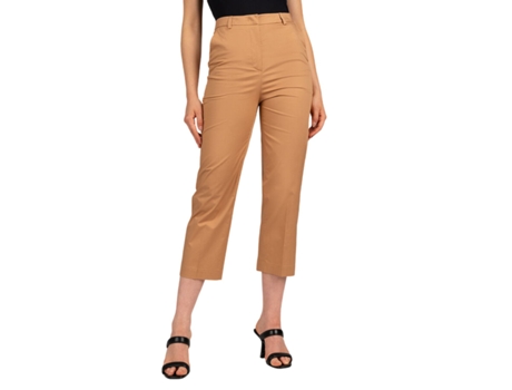 Calças De Mulher Tru Trussardi Cortadas Trussardi Twill (m)