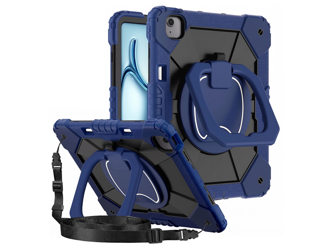 Capa Antichoque para Ipad Air 13 2024/2025/M4 2026 com Pega Suporte AVIZAR