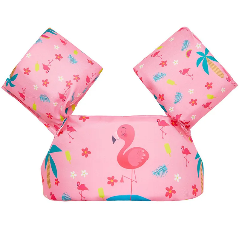 (flamingo) Acessórios Flutuantes Para Piscina, Colete De Natação, Braçadeira De Espuma