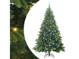 Decoração De Natal Vidaxl Verde Plástico (180 Cm)
