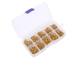 Kit De Capacitores Cerâmicos Multicamadas 0.1uf-10uf