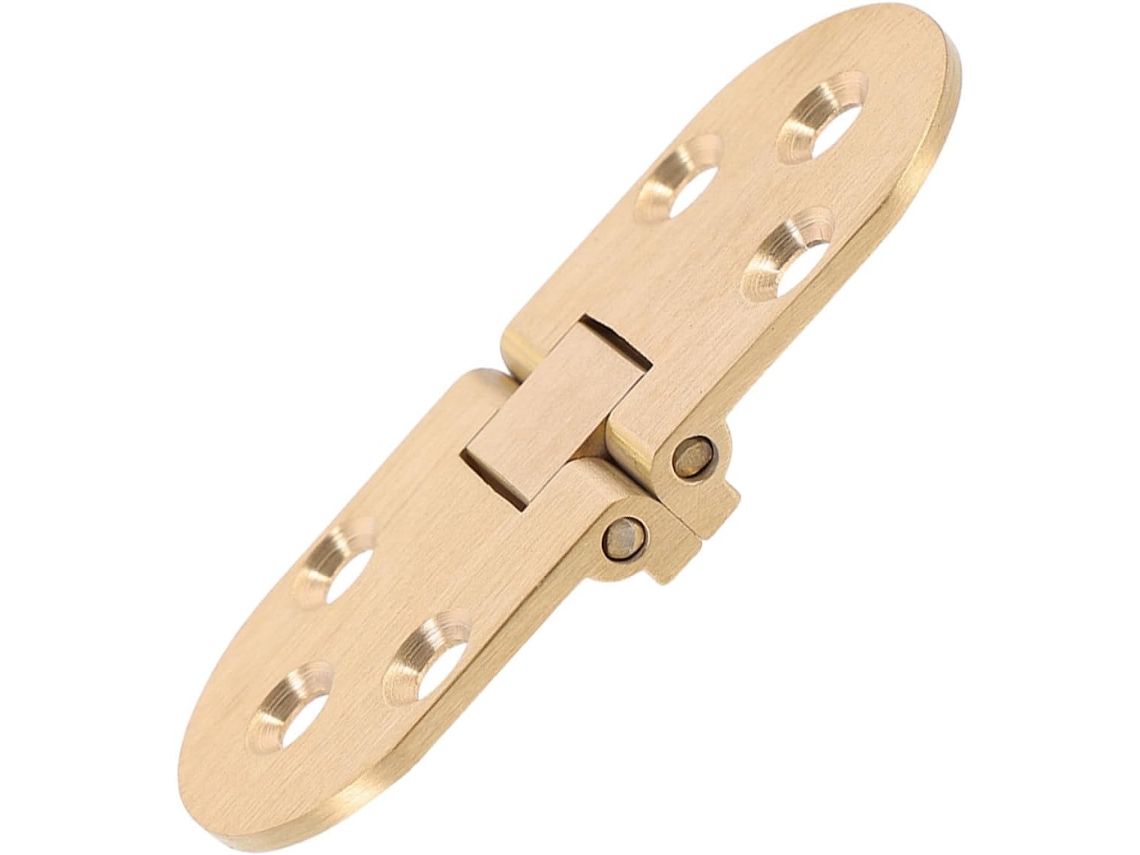 Dobradiça De Mesa Dobrável Hohopeti Em Cobre Com Alta Durabilidade E Acabamento Dourado, Dobradiça De Mola Reforçada