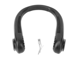 Portable Neck Fan 3 Speeds 360° Cooling Bladeless Hands Free Outdoor Travel Sport